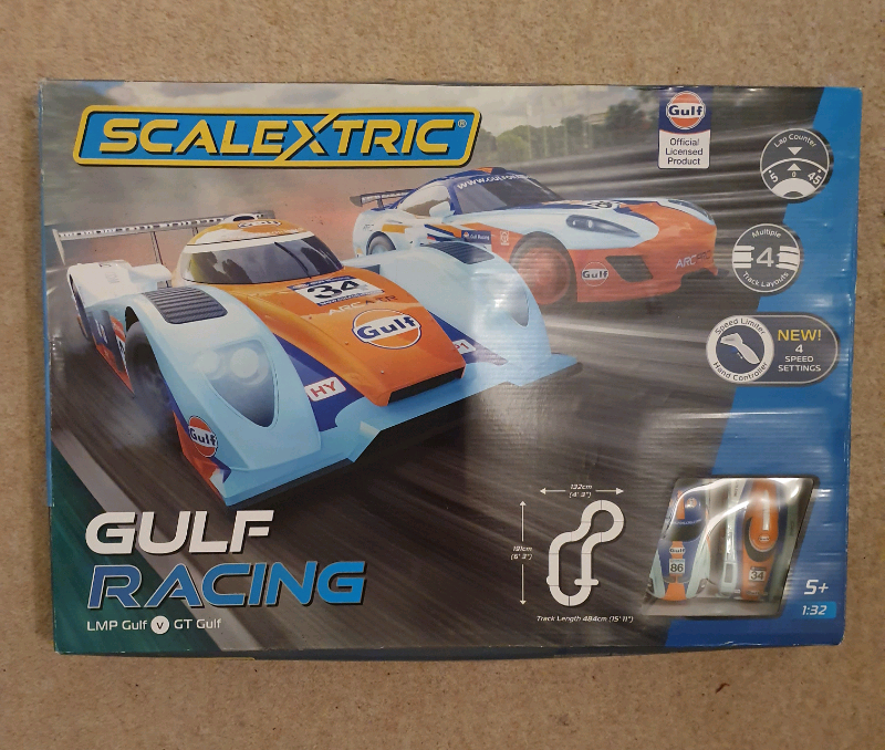 scalextric gulf racing set